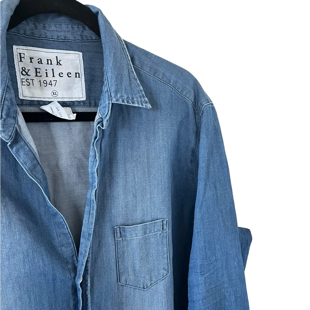 Frank & Eileen ‘Eileen’ Distressed Vintage Button Down - Picture 4 of 8